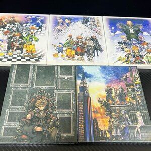 Kingdom Hearts Second Memory Ichiban Kuji E Award Mini Canvas Boards